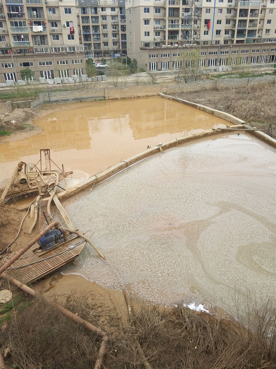 鹤壁沉淀池淤泥清理-厂区废水池淤泥清淤